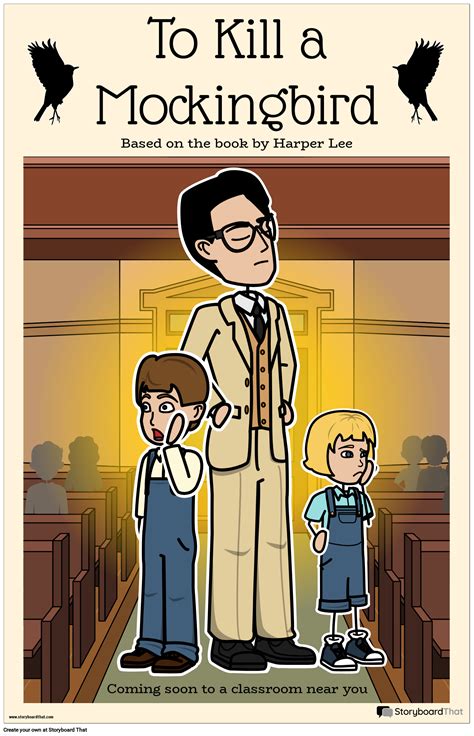 Design a "To Kill a Mockingbird" Poster with Storyboard That