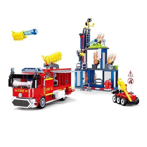 Sluban ‎M38-B0967 Fire Fighting Training Center Building Blocks — Toycra