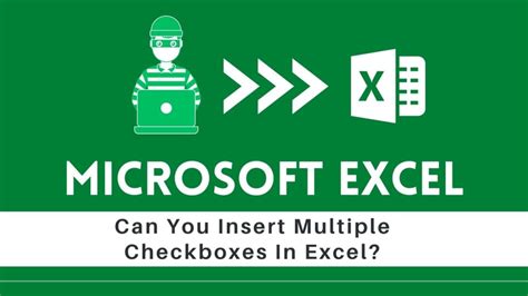 Insert Checkbox Shortcut Excel 的图像结果