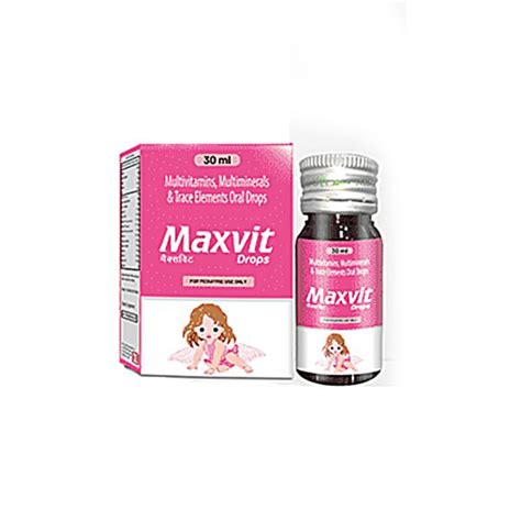 Maxvit Drops - 30 ml (Pack of 2) - Cureka - Online Health Care Products ...