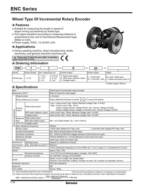 Image result for Rotary Encoder Data Sheet PDF