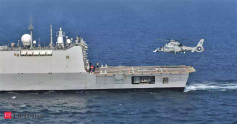 Indian warship INS Kochi participates in first naval exercise with ...