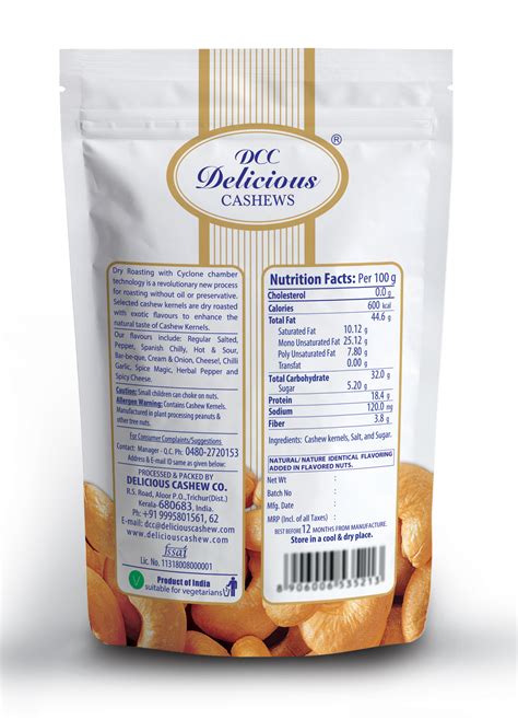 Spanish Chilli Cashews – DCC Delicious