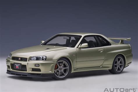 Nissan Skyline GT-R (R34) V-Spec II Nür (Millenium Jade) | AUTOart