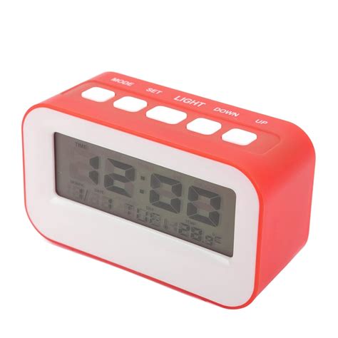 Ubervia® LCD Kids Alarm Clock, Backlight Design Small Digital Alarm ...