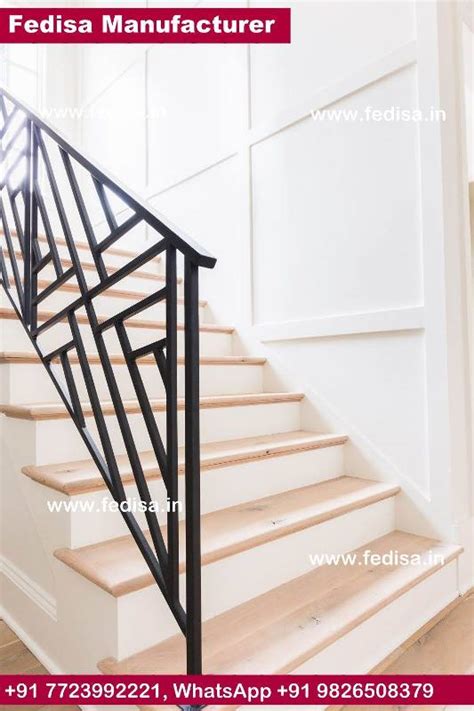 Metal Balustrade For Stairs Metal Stair Railing Fabricators Steel ...