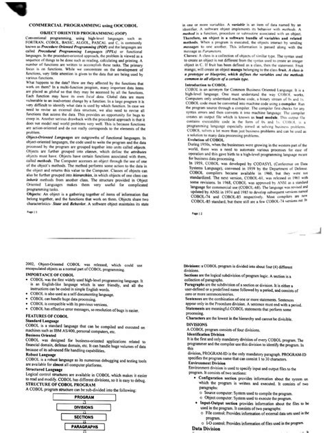 Image result for COBOL Programming Guide Manual