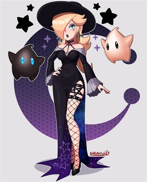 rosalina, luma, and polari (mario) drawn by sarukaiwolf | Danbooru