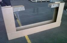 Paper Honeycomb Packaging For Windshields | Honecore