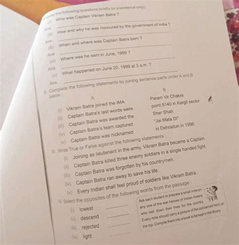 Answer the following questions briefly (in a | StudyX