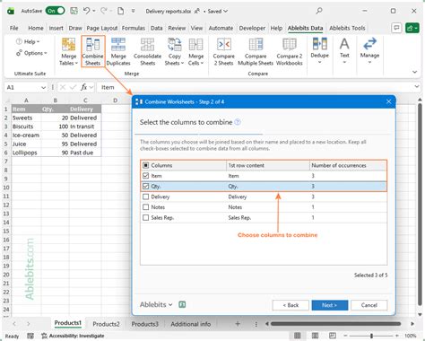 Merging Two Spreadsheets Excel with a Common Column 的图像结果