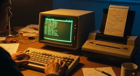 Image result for Retro Message Computer