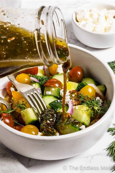 Greek Salad Dressing - The Endless Meal®