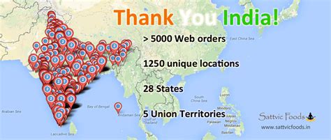 India : From door to door and shore to shore – Sattvic Foods