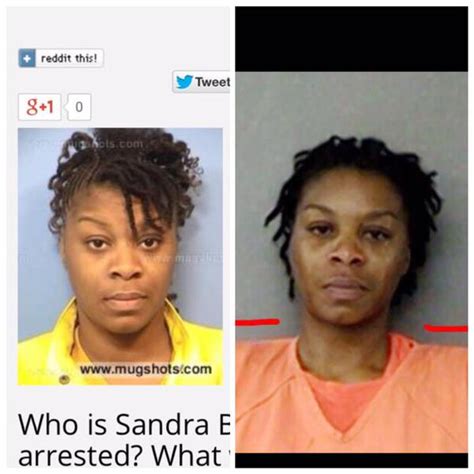 Sandra Bland, the real mugshot!
