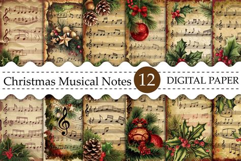 Image result for Christmas Musical Notes