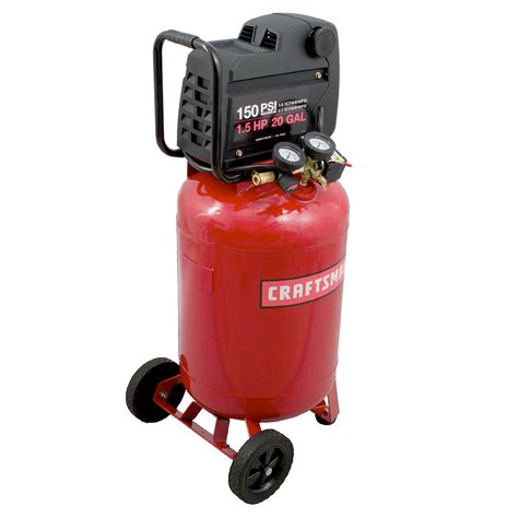 Craftsman 20 Gallon1.5 HP Vertical Air Compressor 150 Max PSI