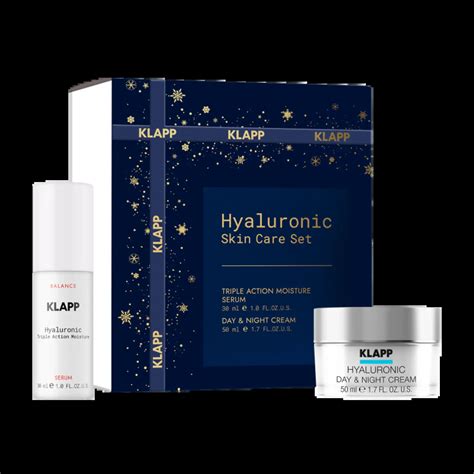 Hyaluronic Skin Care Set - Klapp Cosmetics Moldova