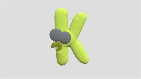 Spanish K (Spanish Alphabet Lore) - Download Free 3D model by ...