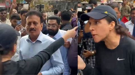 Complaint filed against woman for protesting traffic jam during BJP ...