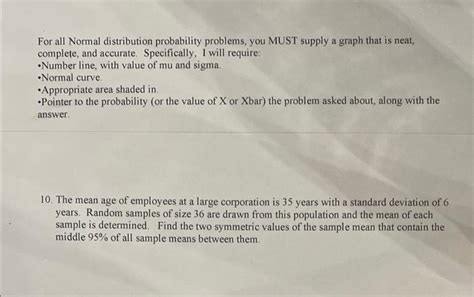 Normal Distribution Month Problems 的图像结果
