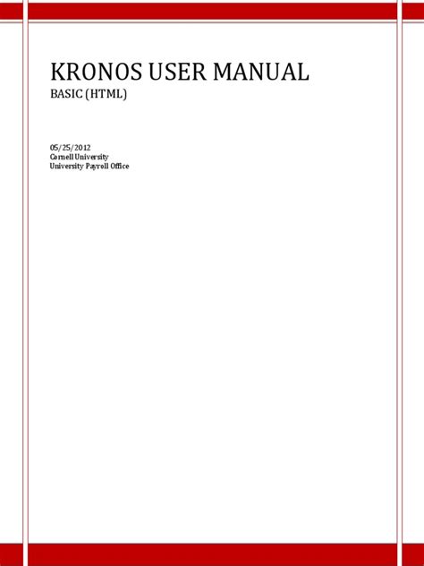 Image result for Kronos Tutorial