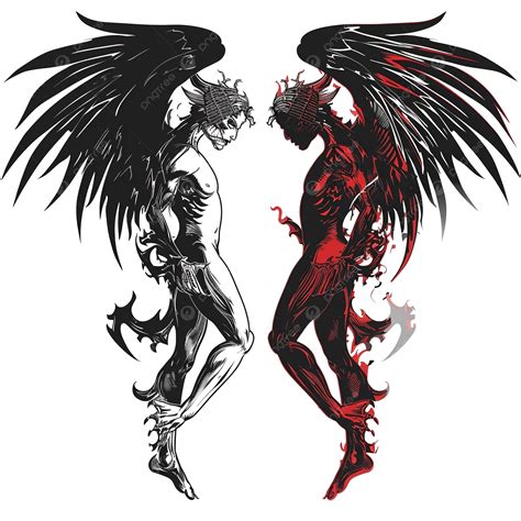 Half Angel Half Demon Wallpaper