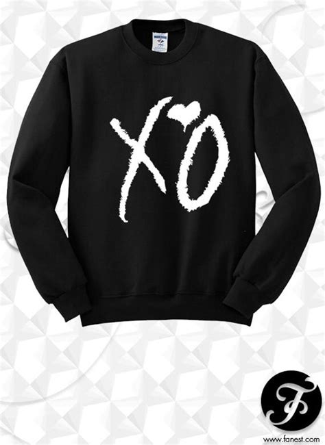 XO the weeknd Sweater the weeknd clothing by NRvinyl on Etsy