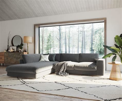 INLENDISH Universal L-Shape Velvet 5 Seater Sofa Set (RHS ...