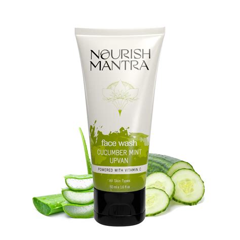 Cucumber Mint Upvan Face Wash 50g - Nourish Mantra – TryMeFirst
