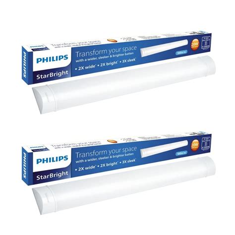 PHILIPS 20-watt LED Batten/Tubelight | StarBright Compact 2-ft ...