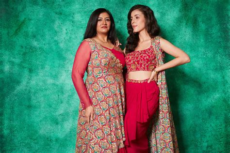 Anarkali with One-Sided Cape – Saaj By Ankita