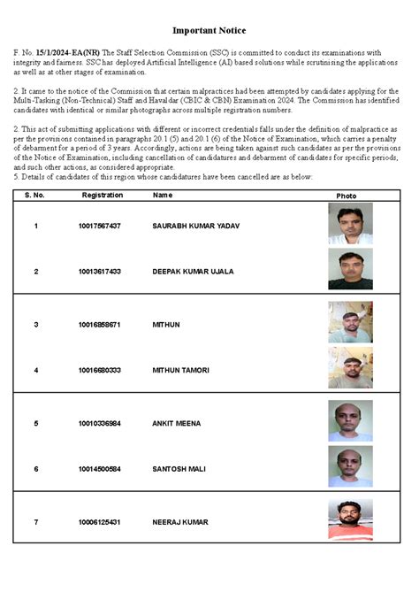 Important Notice of MTS 2024 - Important Notice F. No. 15/1/2024-EA(NR ...