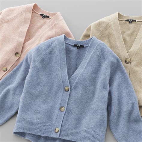 UNIQLO Masterpiece｜WOMEN Souffle Yarn Long Sleeve Short Cardigan ...