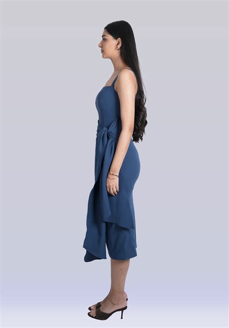 Ms.V Tie-Up Midi Dress – Ms.Violet
