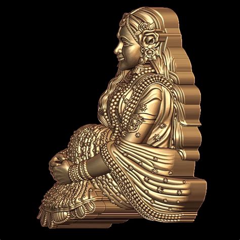 Women 3D Model | Indian Tradition