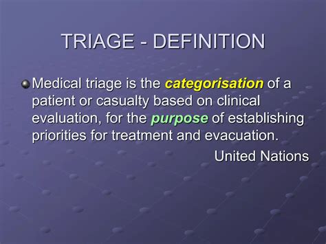 Mass casualty and triage | PPT