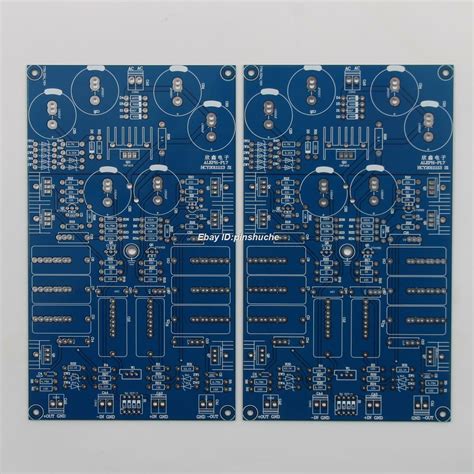 Buy One Pair HiFi PASS P1.7 Preamp Bare Board Full Balance Mono ...