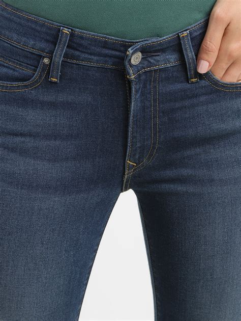 Women's 711 Blue Skinny Fit Mid Rise Jeans – Levis India Store