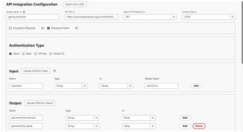 Integrate API in Rule Editor for Forms | Adobe Experience Manager