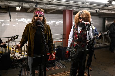Bad Bunny Subway Busking With Jimmy Fallon: Exclusive Photos