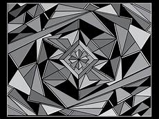 Geometric Abstract Black And White by No Escape Abstract Geometric Black White Gray Digital Geometric Abstract Black And White