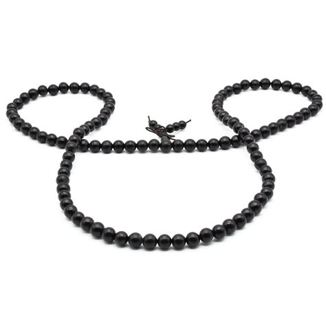 Buy KC PRODUCTS® Natural Karungali Malai Original 108+1 beads | BALCK ...