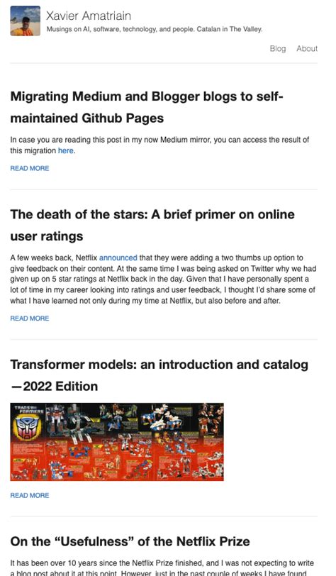 Posts by Year - AI, software, tech, and people. Not in that order. By X