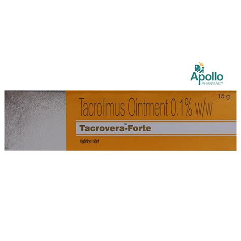 Tacrovera Forte Ointment 15 gm Price, Uses, Side Effects, Composition ...
