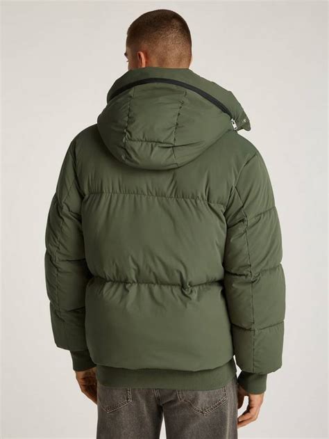 Tommy Jeans Puffer Jacket, Fatigue Green, M
