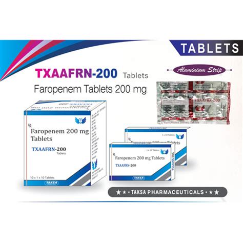 Txaafrn-200 Tablets Taksa pharmaceuticals