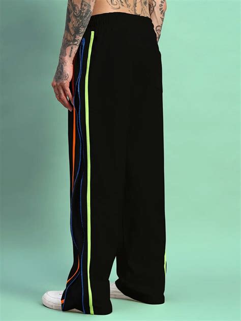 IMPERIAL SIDE ZIPPER JOGGERS BLACK