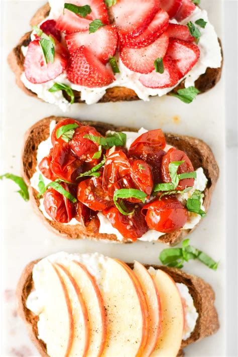 Burrata Toast - The Dizzy Cook