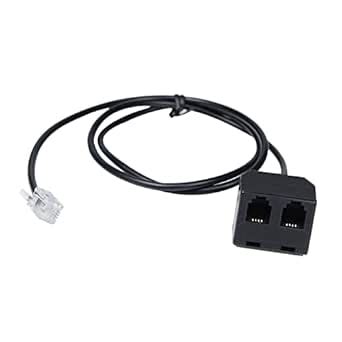 Telephone Training Adapter Y Splitter for RJ9 Headset or Handset Phone ...